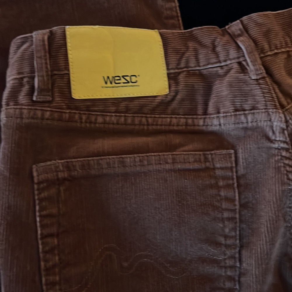 WESC corduroy slim fit jeans